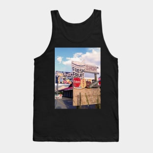 Fresh fruit shop sign in Keremeos, British Columbia, Canada. Tank Top